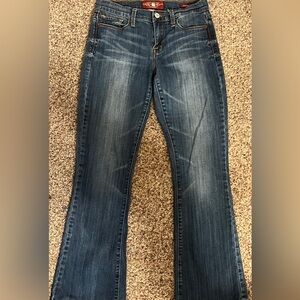 Lucky Brand Dark Blue Sofia Boot Cut/Flare